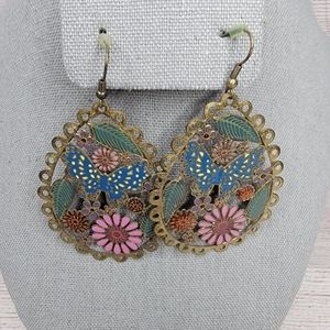 Floral lightweight earrings